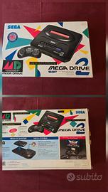 console Sega Mega Drive 2 NUOVO vintage