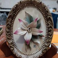 bella cornice decorativa Capodimonte anni 50