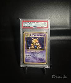 Alakazam set base Jap PSA9
