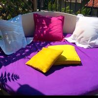 Divano rotondo da esterno