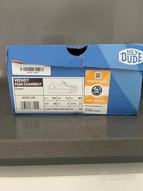 Scarpe Hey Dude Wendy Peak Chambray 36