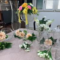 Vasi x tavolo confettata