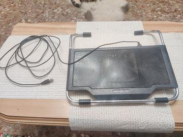 Base raffred da pc, cooler Pad, ventola
per pc