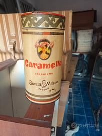 Scatola Vintage Caramelle Baratti Milano anni 50