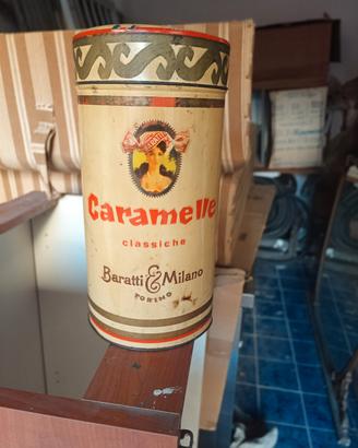 Scatola Vintage Caramelle Baratti Milano anni 50