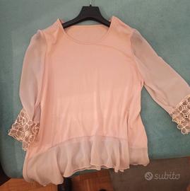 maglia donna rosa