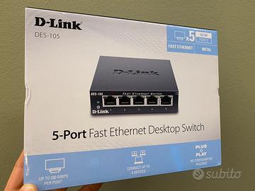Switch D-Link 5 porte