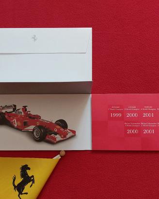 Ferrari F1 World Champion 2003 Cartolina Auguri