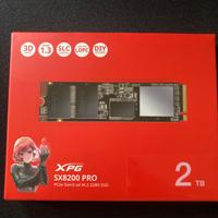 ADATA XPG 8200-Pro SSD 2TB NVME M.2 NUOVO