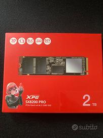 ADATA XPG 8200-Pro SSD 2TB NVME M.2 NUOVO