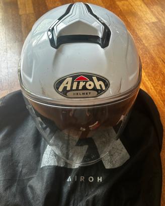 Casco moto Airoh Jet taglia S con visiera