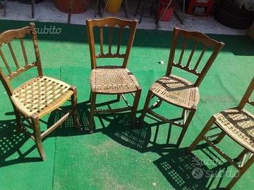 , sedie poltrone antiche siciliane