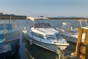 Pilotina Granchi mt 6,30 x 2,30 con ormeggio