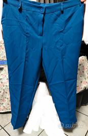 pantalone blu eleganti da donna