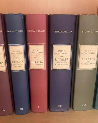 Storia d’Italia – Montanelli & Gervaso – 6 volumi