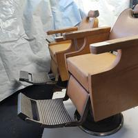 Coppia di poltrone da barbiere 