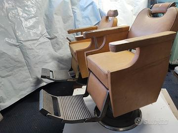 Coppia di poltrone da barbiere 