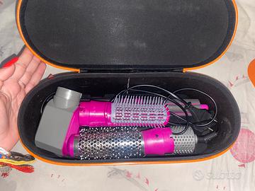 asciuga capelli con 5 accessori e cofanetto