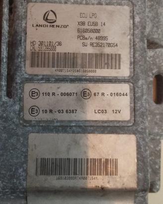 Centralina gp/benzina Renault/dacia