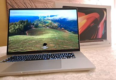 Macbook Pro 16" 2019 con touchbar