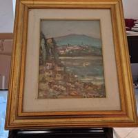 Quadro dipinto "Il Laghetto"