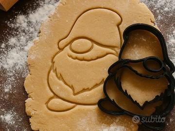 Tagliabiscotti Gnomo Natalizio – Stampo per Biscot