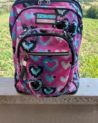  ZAINO SCUOLA SEVEN TROLLEY 