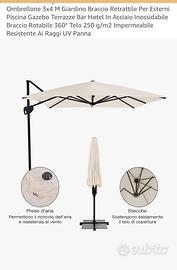 Ombrellone da giardino