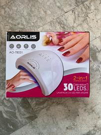 Lampada UV led oer unghie.