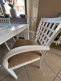 Tavolo Calligaris 2x1 m con 6 sedie pari al nuovo