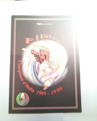 Folder Milan Campione d'Italia 1998/1999