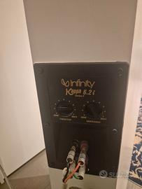 Infinity K6.2i (ultima serie), laccati bianchi.