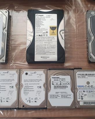 Lotto Hard Disk Vari per Console / PC / Notebook