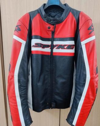 giacca da uomo in pelle per moto   Spike 