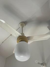 Ventilatore  da soffitto Vortice con bulbo lampada