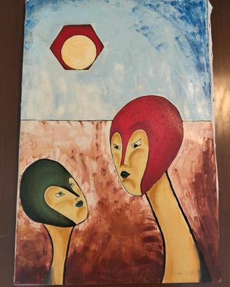 Quadro ad olio Claudio Fares 