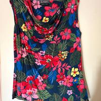 Camomilla maglia giromanica, 44, multicolore