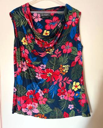 Camomilla maglia giromanica, 44, multicolore