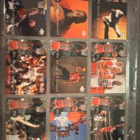 Set completo 9 carte michael jordan