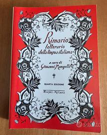 Rimario letterario della lingua italiana Hoepli 