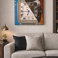 quadro Cartier Santos 40×40