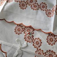 Completo letto matrimoniale ricamato 