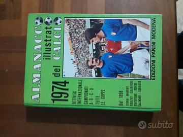 Almanacco illustrato del calcio Panini 1974