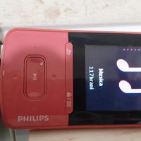 Lettore Mp3/Mp4 philips cuffie e caricabatteria