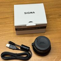 Adattatore Sigma MC-11 Canon EF per attacco Sony E