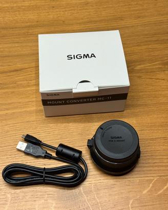 Adattatore Sigma MC-11 Canon EF per attacco Sony E