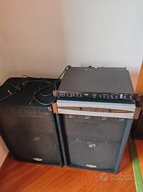 Impianto audio professionale 