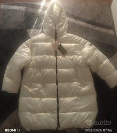 Piumino oversize bianco ( Monnalisa)