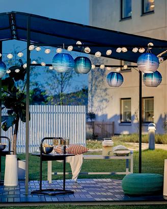 Gazebo (pergolato) gunnon ikea grigio
