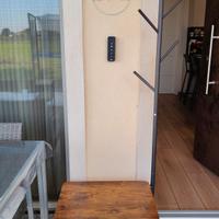 rastrelliera con appendiabiti 